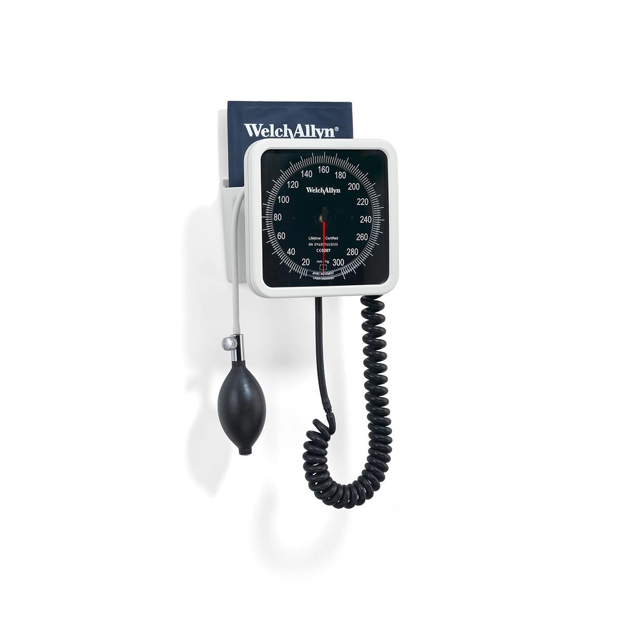 Sfigmomanometro da parete serie 767 con bracciale di misurazione della pressione arteriosa