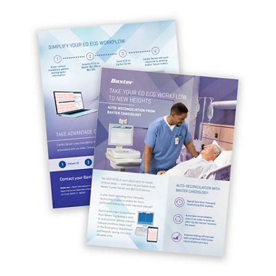Auto-Reconciliation with Baxter Cardiology Brochure