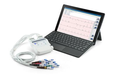 A Critical Test Result from the VERITAS algorithm appears on the Diagnostic Cardiology Suite ECG screen to alert a clinician of a critical condition