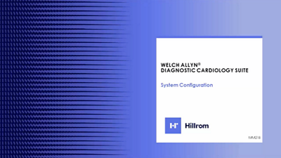 Welch Allyn Diagnostic Cardiology Suite System Configuration Video
