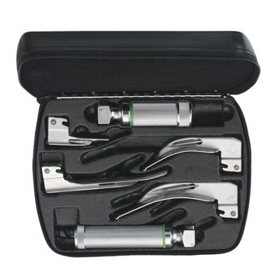 Lâmina Laringoscópio Fibra Ótica LED Reta Nº 1 Miller MD - Portal do Médico