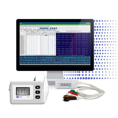Welch Allyn HScribe® Holter Analysis System with H3+™ and H12+™ Digital Recorders