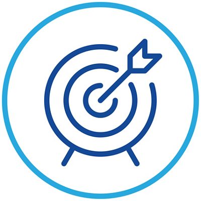 Icon of a bullseye