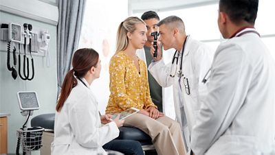 Diagnostic Equipment brochure mockup