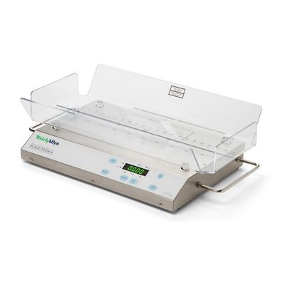 Scale-Tronix Pediatric Scale/Infant with foursided cradle, diagonal view