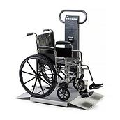 Scale-Tronix Portable Scale with wheelchair