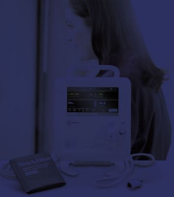 Monitor Welch Allyn de signos vitales: conexión vital desde el primer contacto