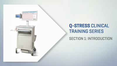 Welch Allyn Q-Stress Cardiac Stress Testing System video section 1 intro