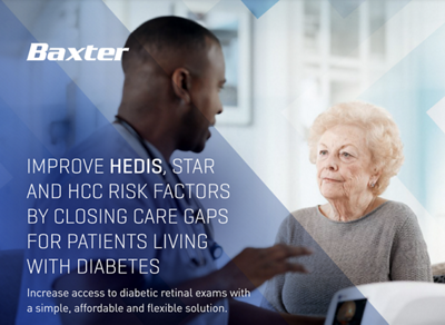 Cover of the eBook titled "Improve HEDIS, STAR and HCC Risk Factors by Closing Care Gaps for Patients Living with Diabetes"