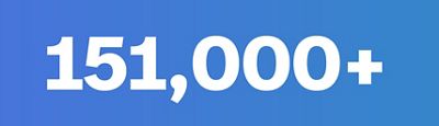 151,000+
