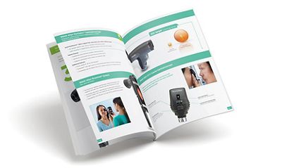 Diagnostic Equipment brochure mockup