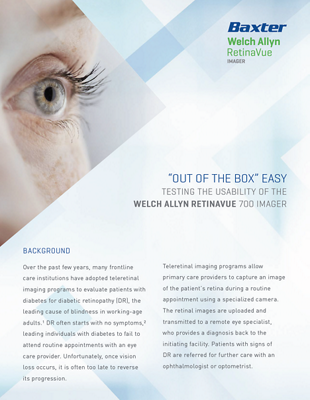 Welch Allyn RetinaVue 700 Imager